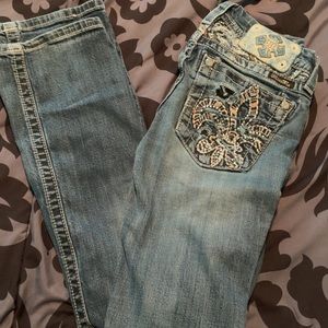 Y2k miss me jeans light blue good condition worn once